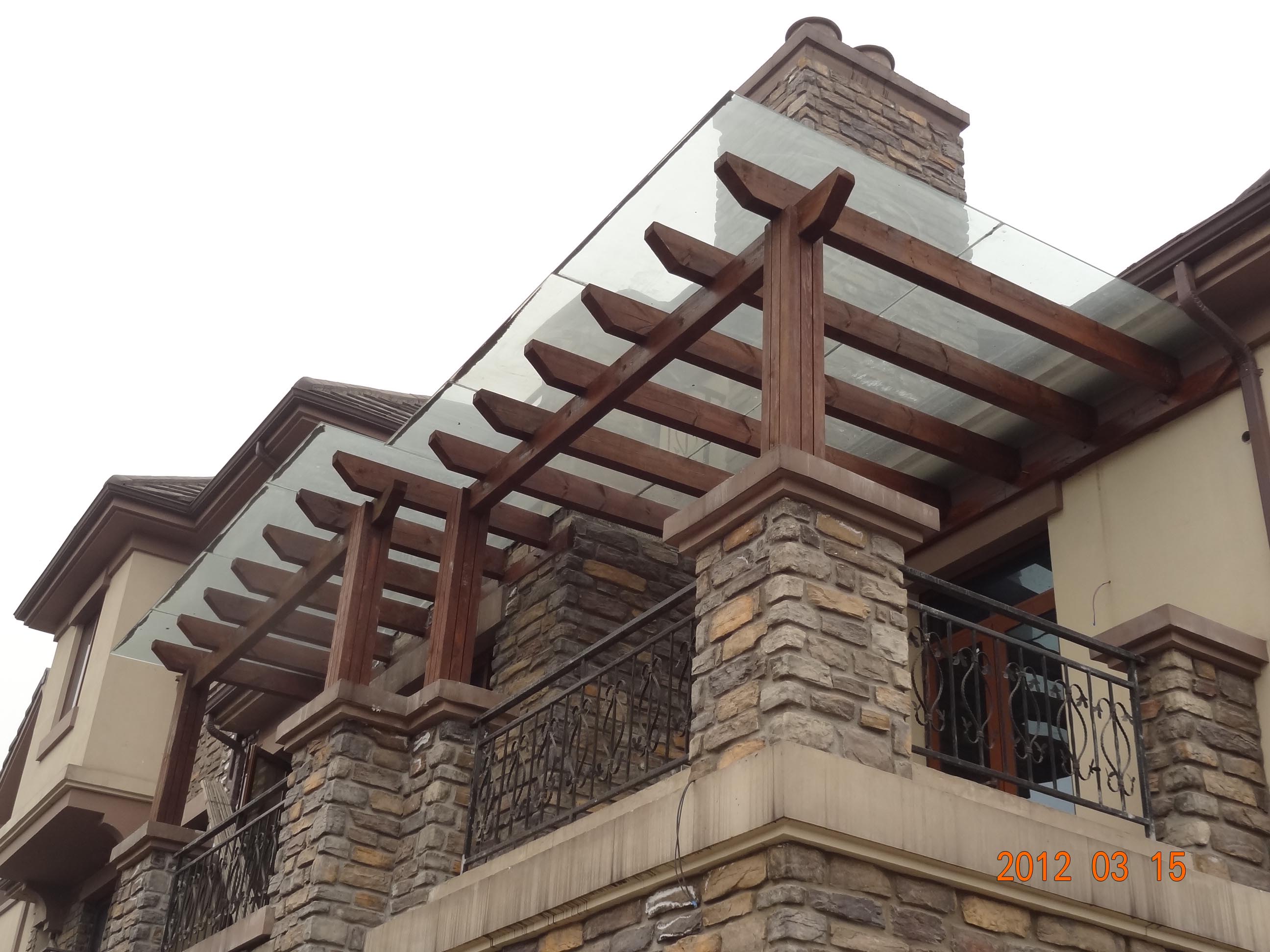 防腐木陽(yáng)光蓬